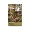 Front of Taste of the Wild Pine Forest Adult Dog Food bag featuring grain-free recipe with venison and legumes