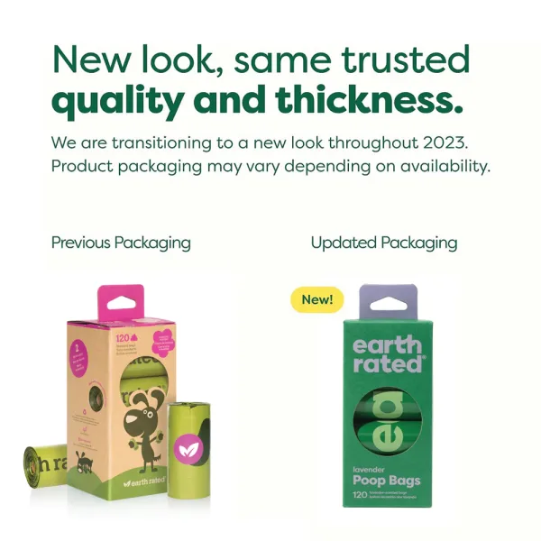 Earth Rated Degradable Bags - Refill Rolls