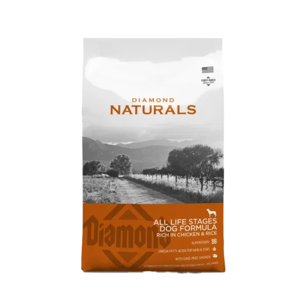 Diamond Naturals All Life Stages Dog Formula - Rich in Chicken and Rice