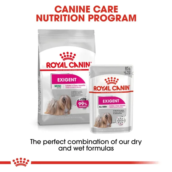 Royal Canin Exigent Care Loaf Pouch Wet Food