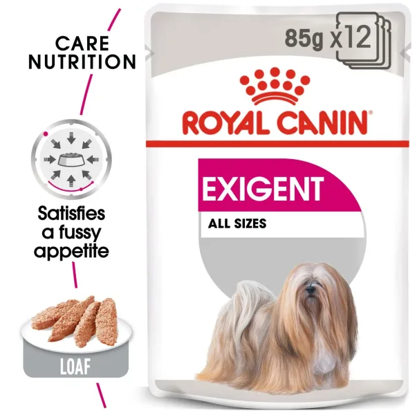 Royal Canin Exigent Care Loaf Pouch Wet Food