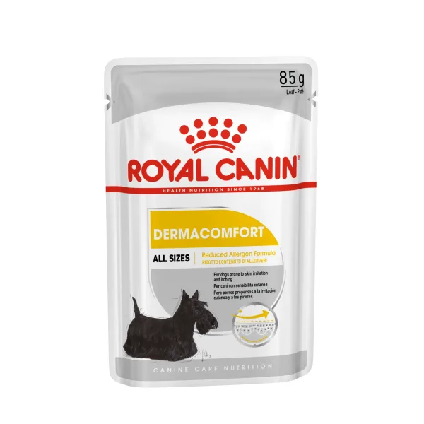 Royal Canin Dermacomfort Loaf Pouch Wet Food