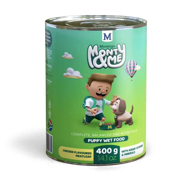 1 Montego Monty & Me Puppy Wet Chicken