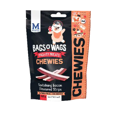 2 Montego Bags O' Wags Bacon Strips