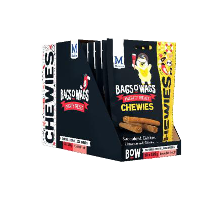 2 Montego Bags O' Wags Chicken Sticks