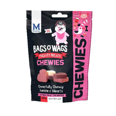 3 Montego Bags O' Wags Hearts Mix