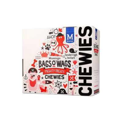 4 Montego Bags O' Wags Beef & Veggie