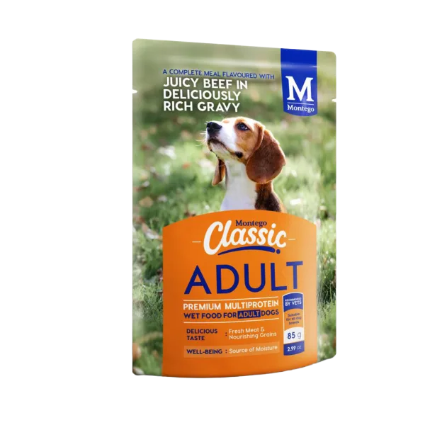 Montego Classic Wet Adult Beef & Gravy Merch