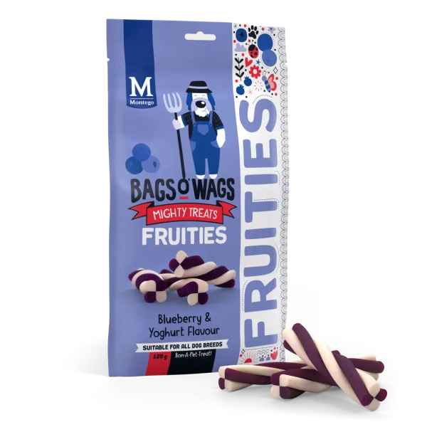 bwfbby120_0 Montego Bags O' Wags Fruities Blueberry & Yoghurt