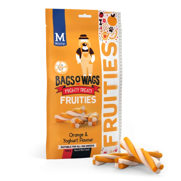 Montego Bags O' Wags Fruities Orange & Yoghurt