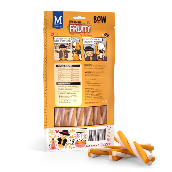 Montego Bags O' Wags Fruities Orange & Yoghurt